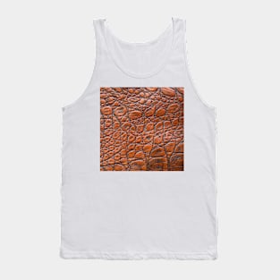 Leather Skin Texture Tank Top